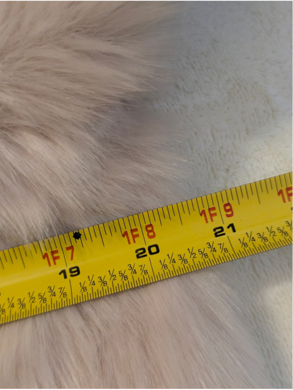 Forever 21 Faux Fur Hooded Coat Blush Pink Large - Picture 7 of 15